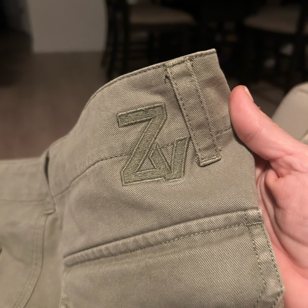 Zadig & voltaire Olive Green shorts size 40
